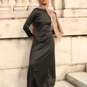 STRIPED PONCHO IN COTTON TOWELLING